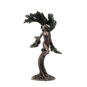 Bronze Finished Meliae The Forest Nymph Statue Greek Mythology